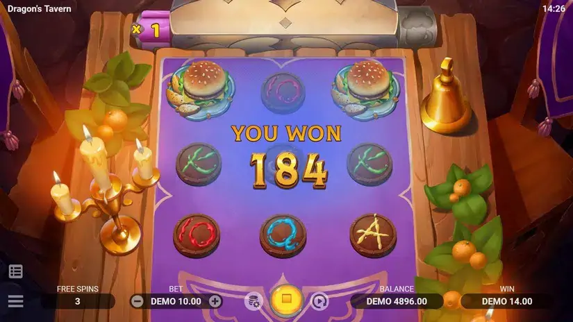 Dragon’s Tavern slot screenshot 6