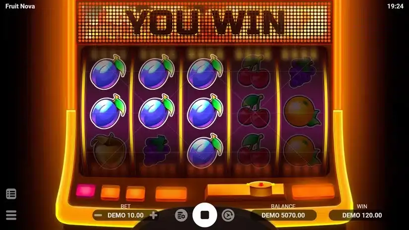 Fruit Nova slot screenshot 2