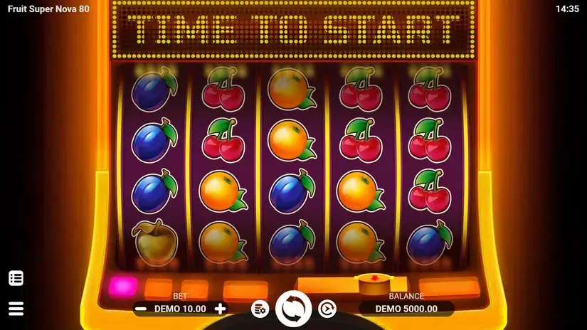 Fruit Super Nova 80 slot screenshot 1