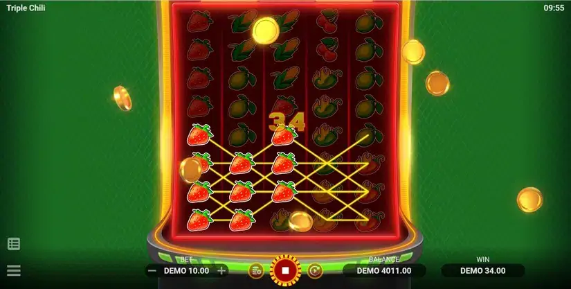 Triple Chili slot screenshot 4