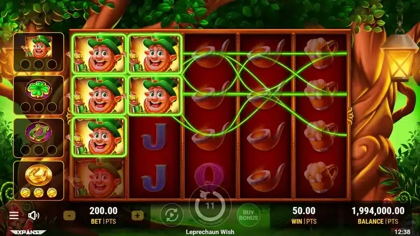 Leprechaun Wish slot screenshot 4