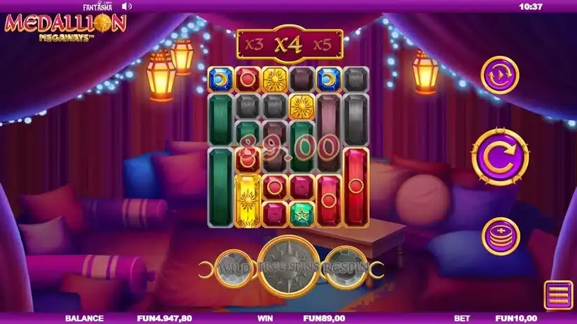 Medallion Megaways slot screenshot 4