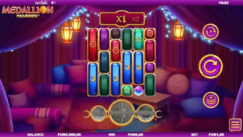 Medallion Megaways slot screenshot 1