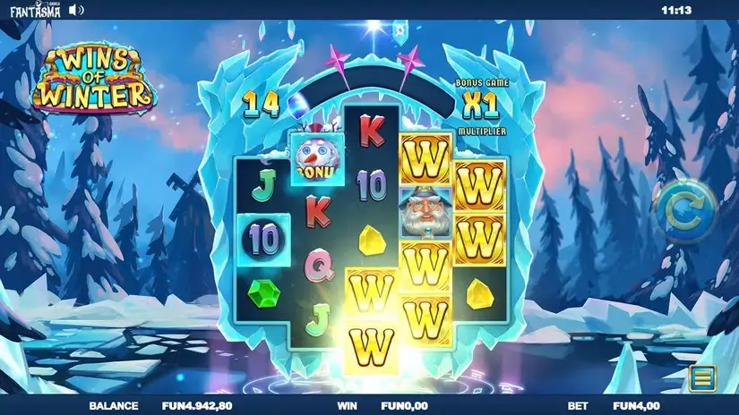 Wins of Winter slot screenshot 4