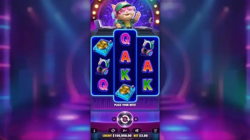 DJ Neko slot screenshot 1