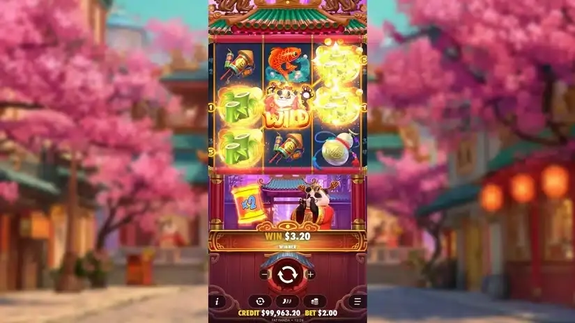 Lucky Panda slot screenshot 5