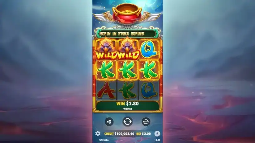 Lucky Phoenix slot screenshot 4