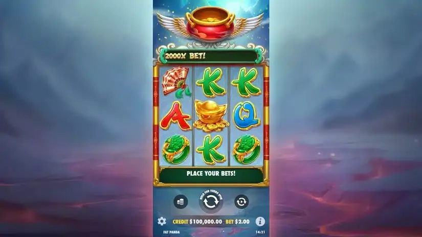 Lucky Phoenix slot screenshot 1