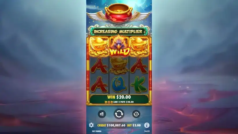 Lucky Phoenix slot screenshot 3