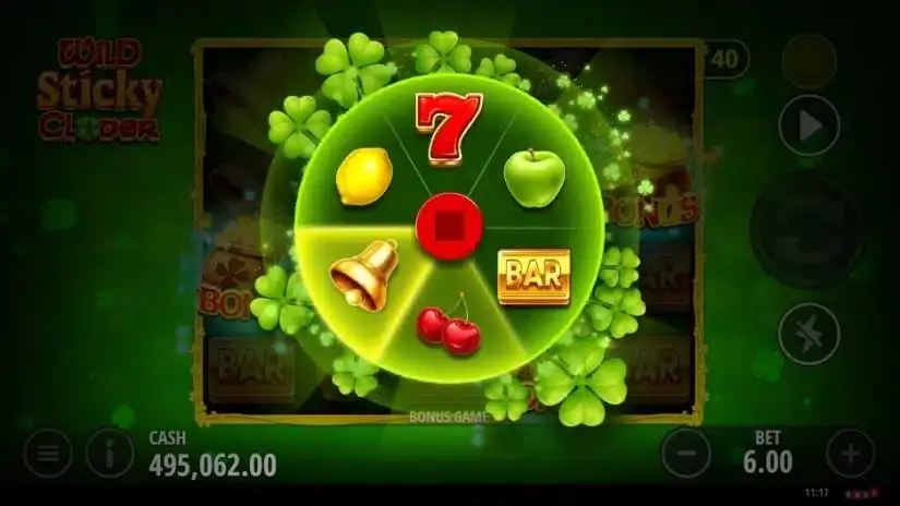 Wild Sticky Clover slot screenshot 3