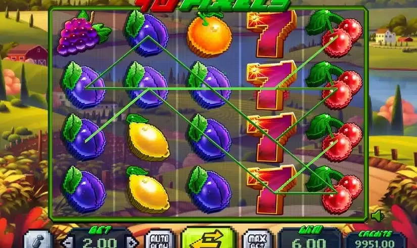 40 Pixels slot screenshot 3