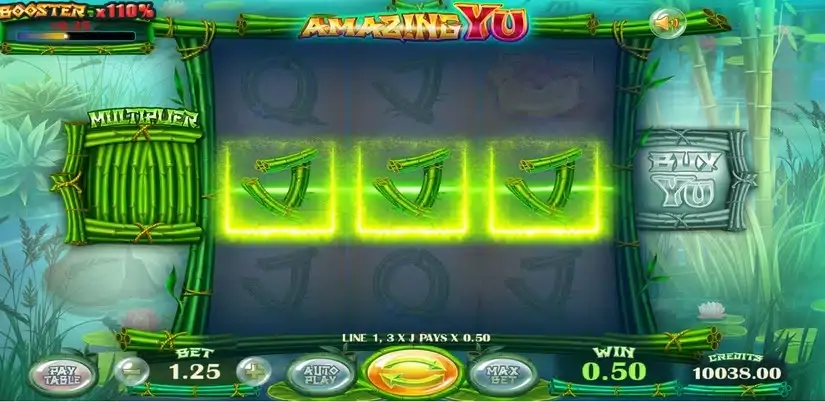 Amazing Yu slot screenshot 4