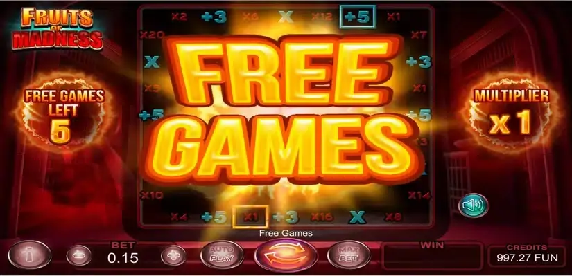 Fruits Of Madness slot screenshot 4