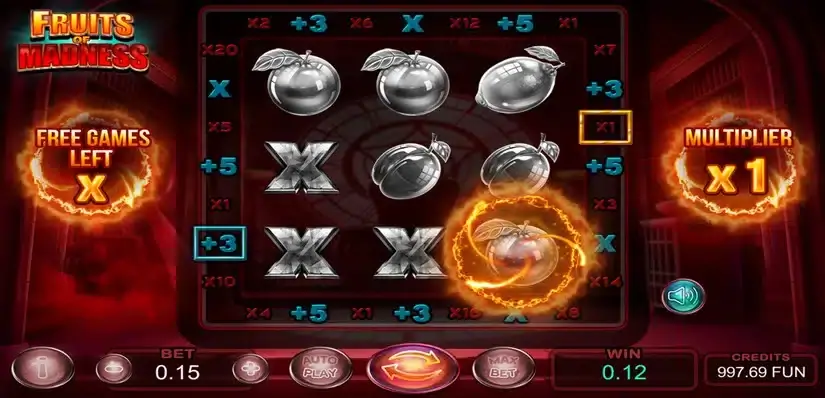 Fruits Of Madness slot screenshot 5