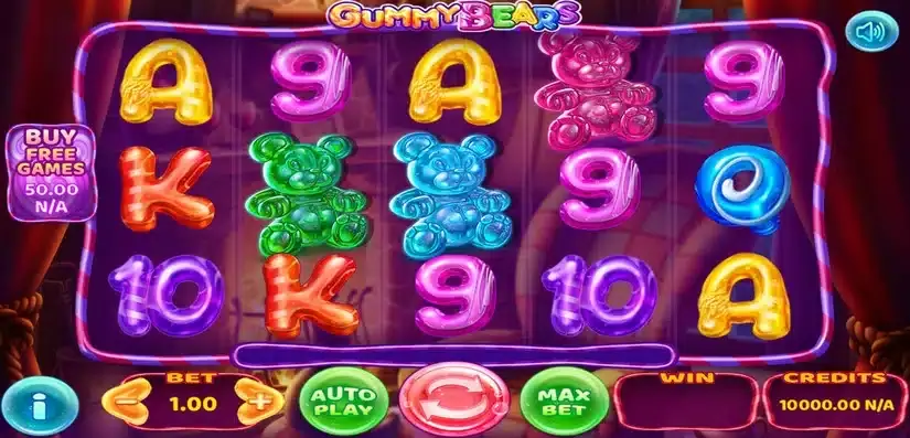 Gummy Bears slot screenshot 1