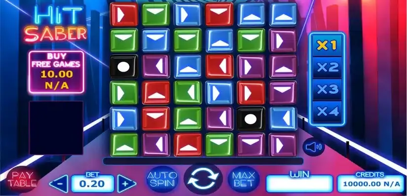 Hit Saber slot screenshot 1