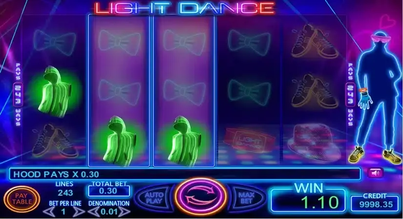 Light Dance slot screenshot 5