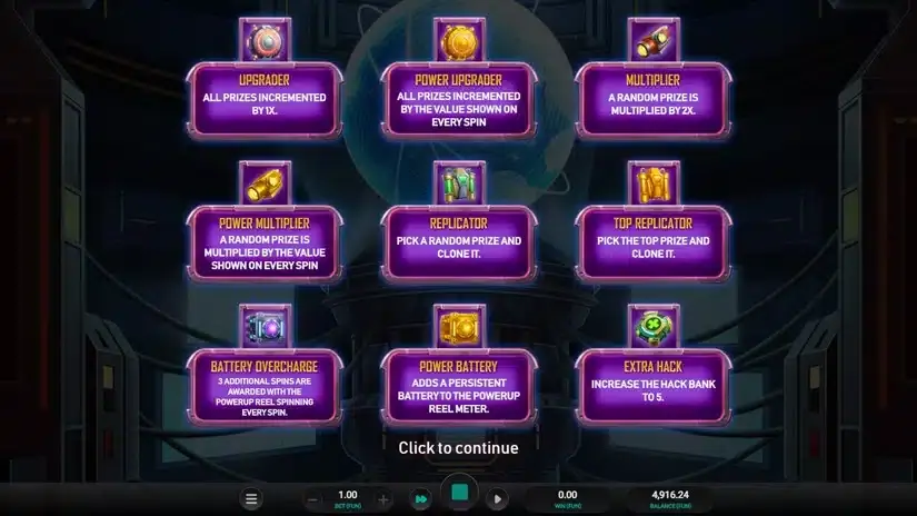 Cyber Vault slot screenshot 5