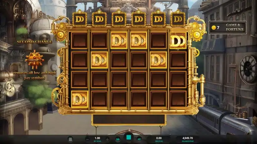 Gears of Eternia Megaways Dream Drop slot screenshot 2