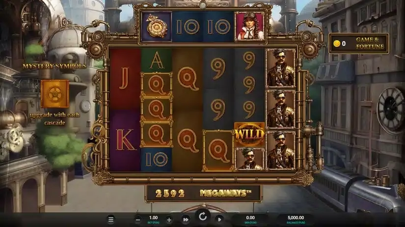 Gears of Eternia Megaways Dream Drop slot screenshot 