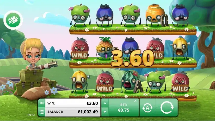 FruitZ slot screenshot 2