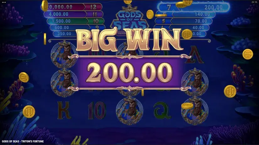 Gods of Seas Triton’s Fortune slot screenshot 5