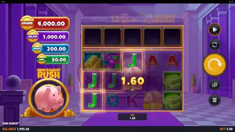 Oink Bankin’ slot screenshot 2
