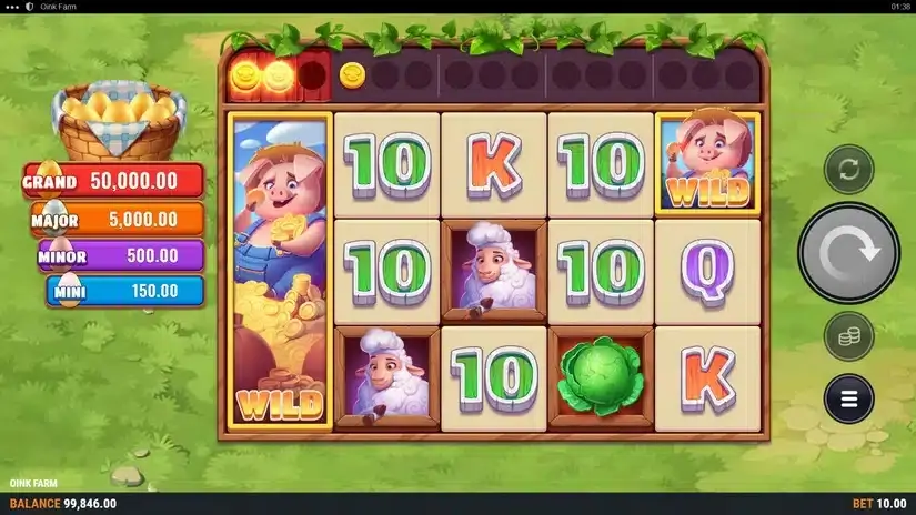 Oink Farm slot screenshot 5