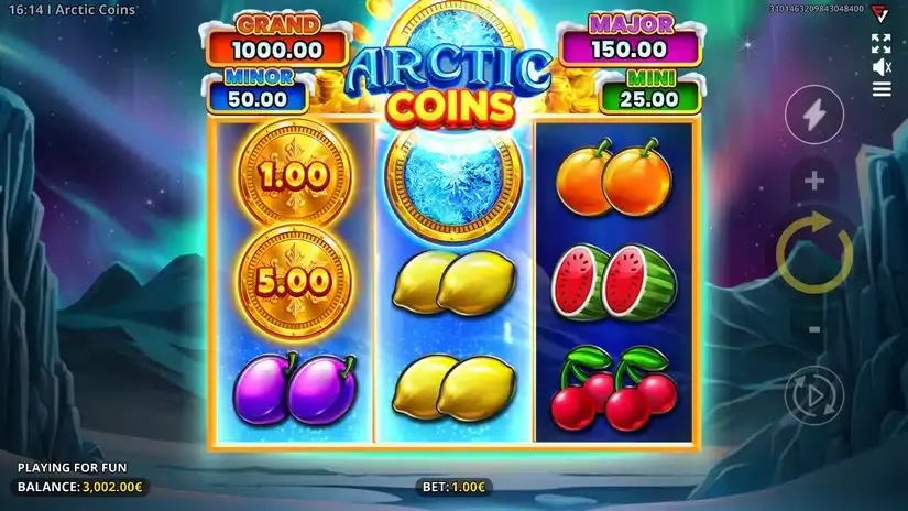 Arctic Coins: Running Wins slot screenshot 3