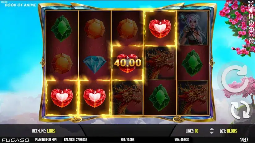 Book of Anime slot screenshot 4