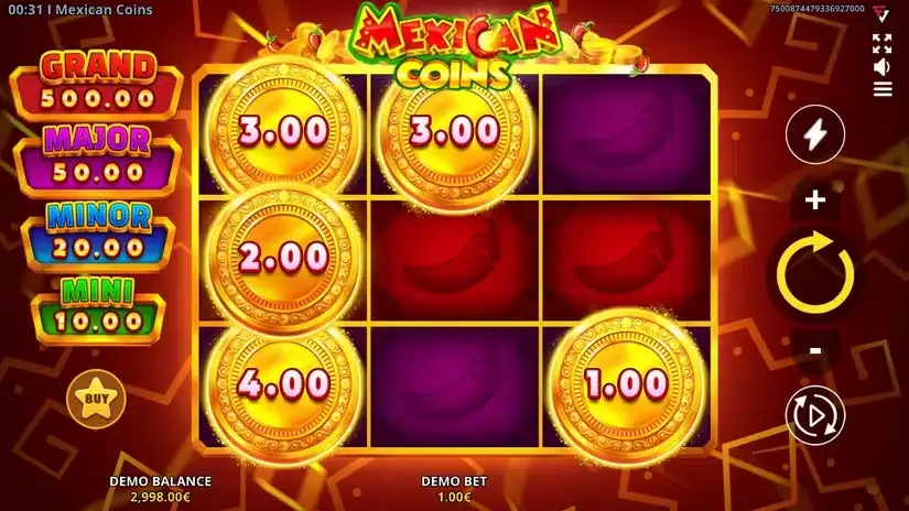 Mexican Coins: Cash Up slot screenshot 2