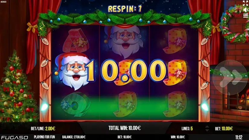 Santa’s Jingle Wheel slot screenshot 4