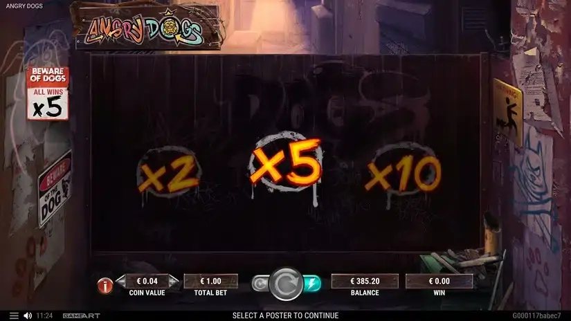 Angry Dogs slot screenshot 6