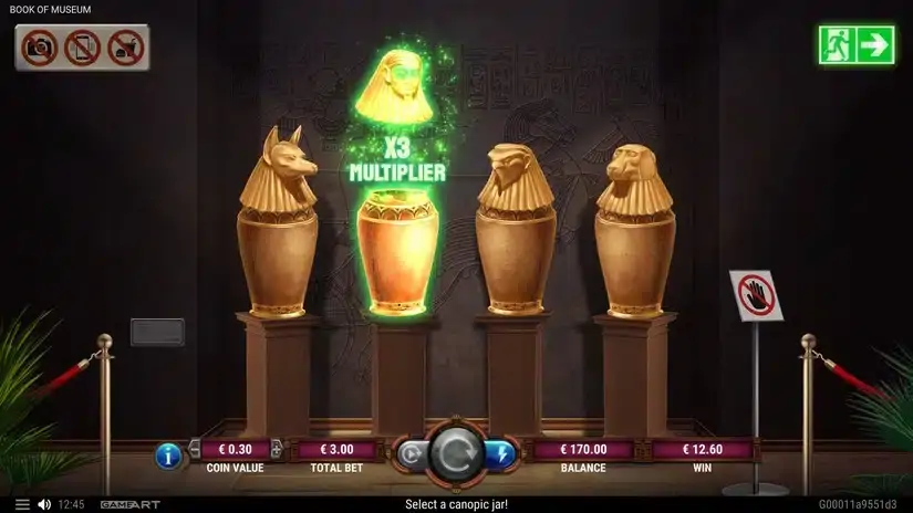 Book of Museum slot screenshot 5