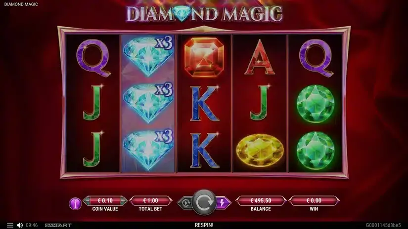Diamond Magic slot screenshot 2
