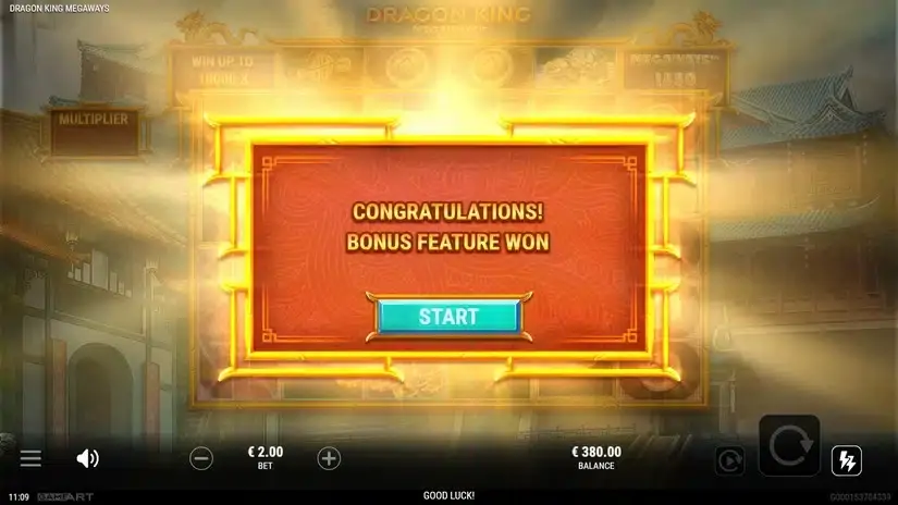 Dragon King Megaways slot screenshot 3