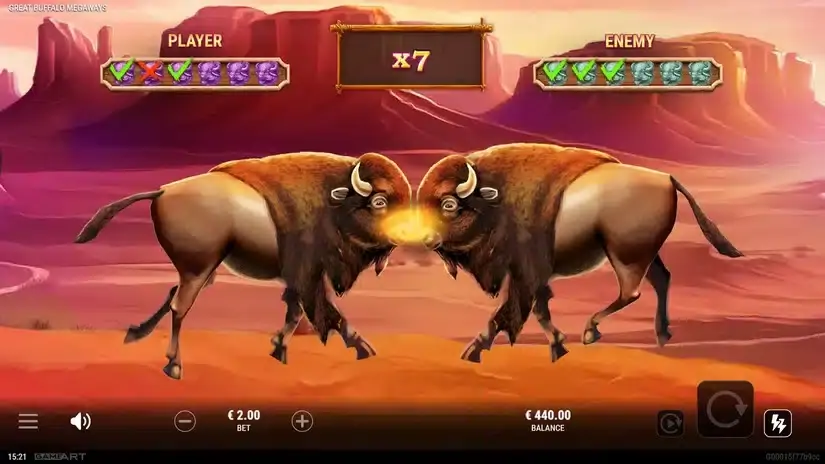 Great Buffalo Megaways slot screenshot 3