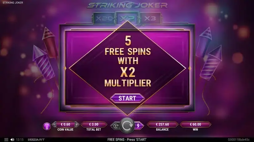 Striking Joker slot screenshot 6