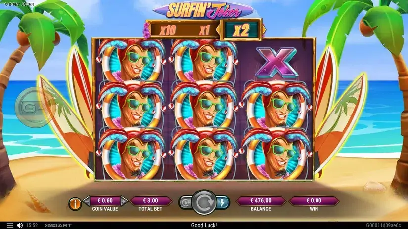 Surfin’ Joker slot screenshot 2