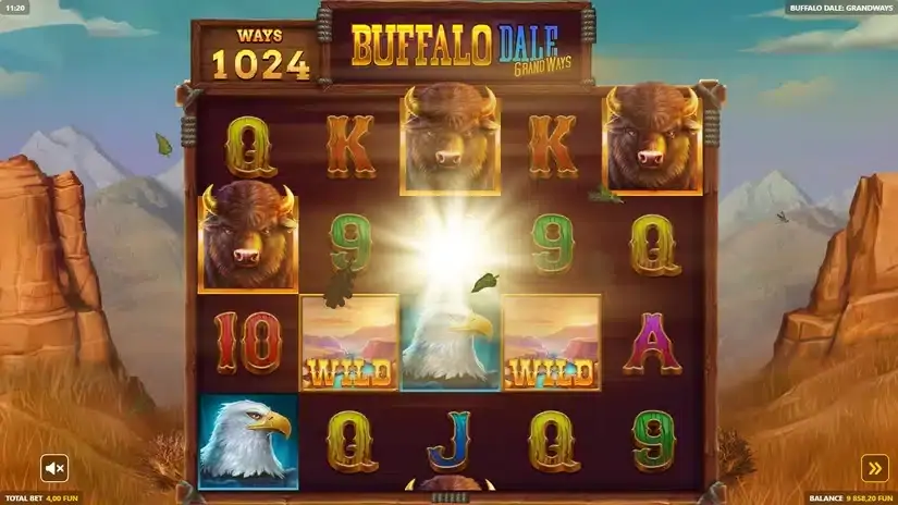 Buffalo Dale: Grandways slot screenshot 3