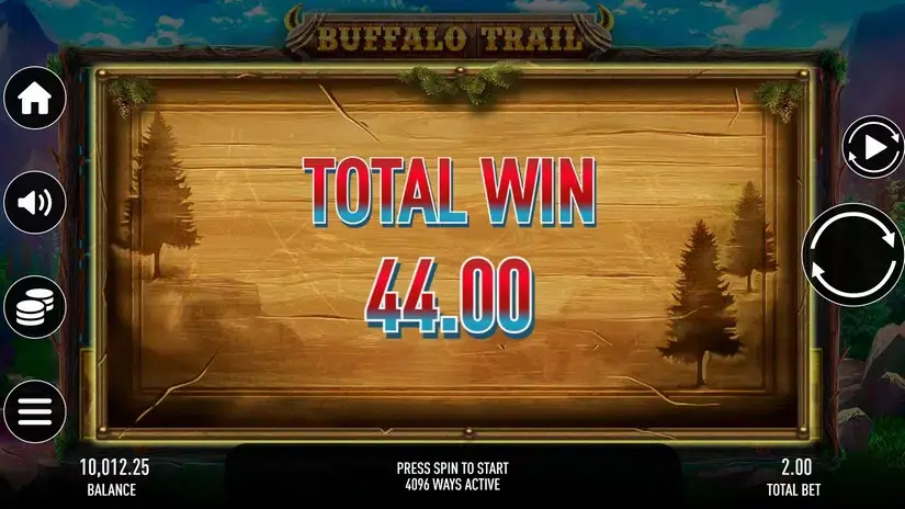 Buffalo Trail slot screenshot 6