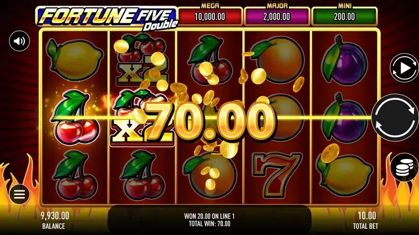 Fortune Five Double slot screenshot 5