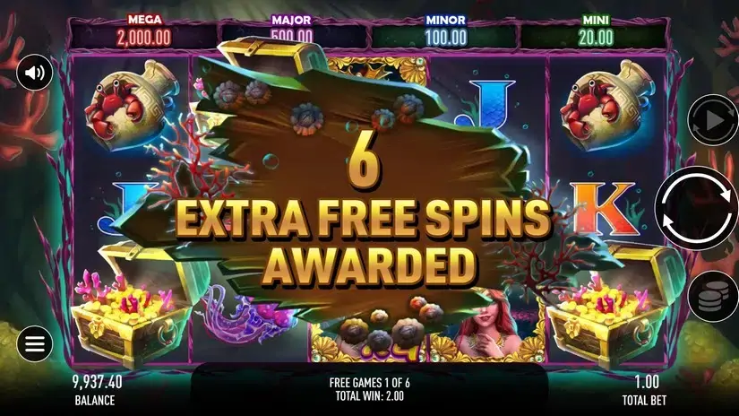 Sea Secret slot screenshot 5