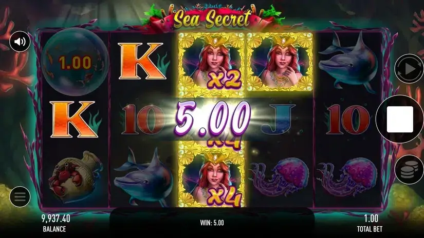 Sea Secret slot screenshot 6
