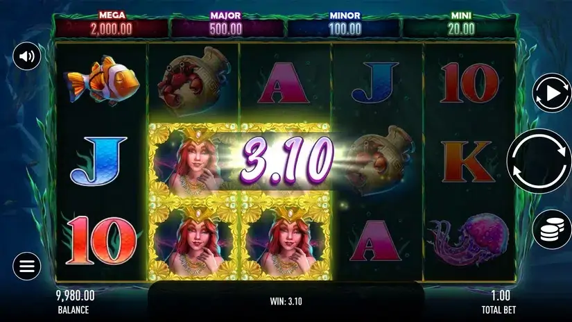 Sea Secret slot screenshot 3