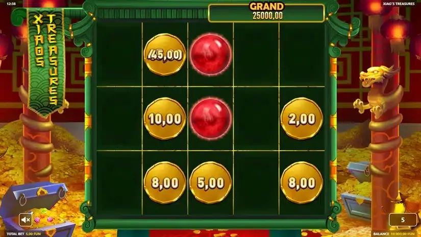 Xiao’s Treasures slot screenshot 4