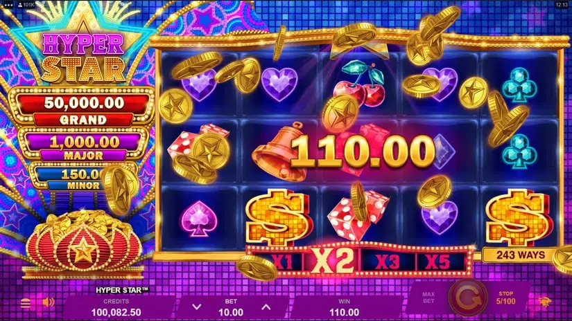 Hyper Star slot screenshot 4