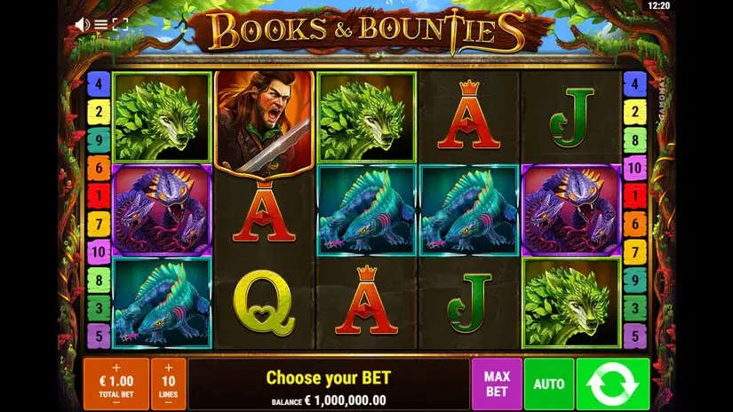 Books and Bounties slot screenshot 1