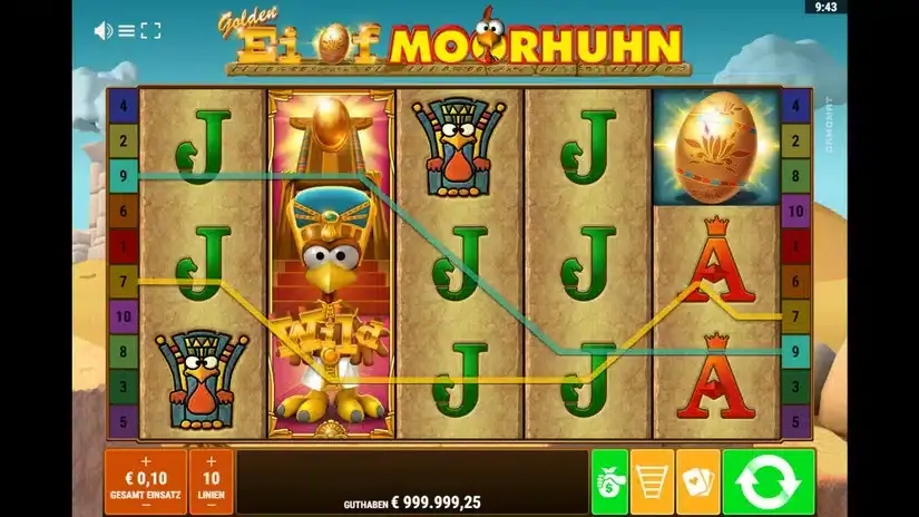 Golden Egg of Crazy Chicken slot screenshot 3