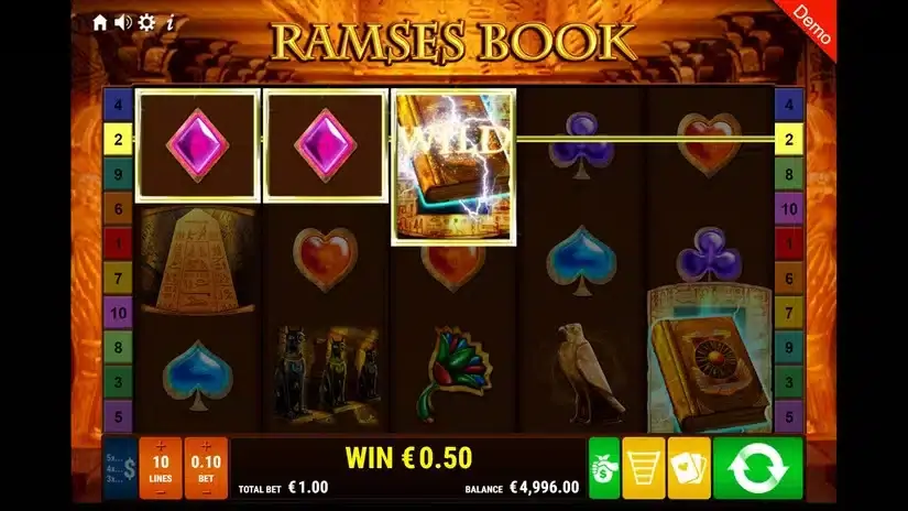 Ramses Book slot screenshot 3